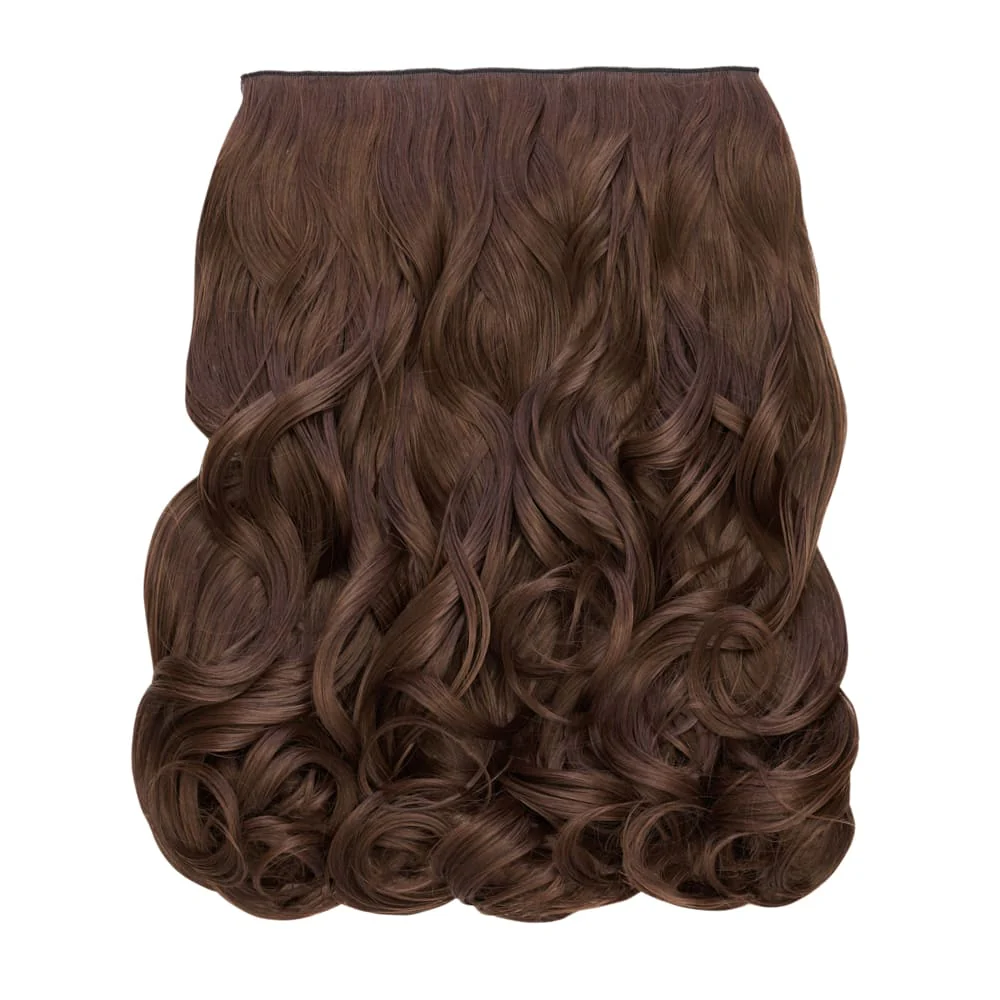 Stranded 20" One Piece Trio Clip-in Hair Extensions - Colour #6 Daylilies - Image 3