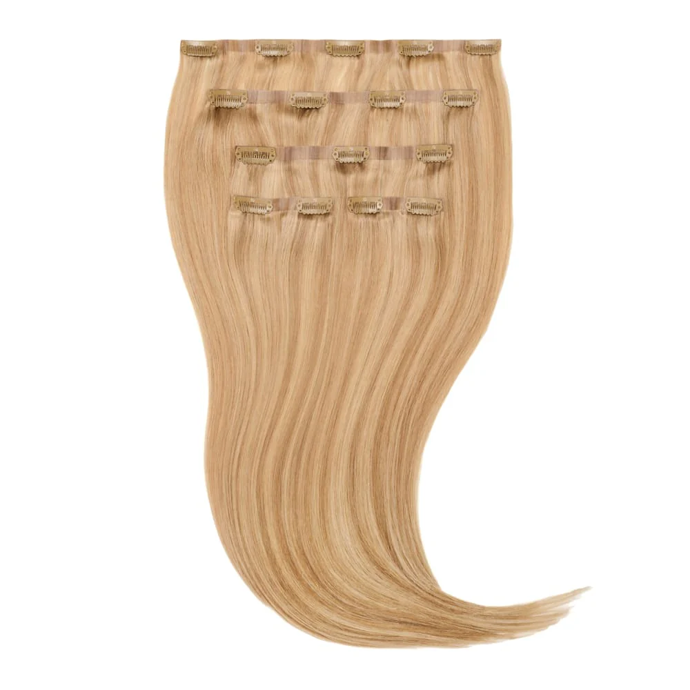 Stranded 14" Seamless Clip-in Human Hair Extension (95g) - Colour #10/16 Vanilla Bomb