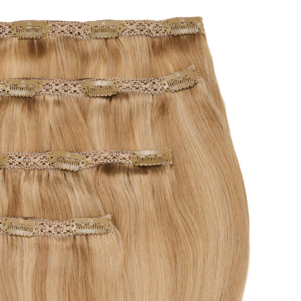 Stranded 16" Lace Clip-in Human Hair Extension (140g) - Colour #10/16 Vanilla Bomb - Image 2