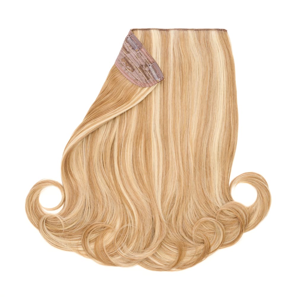 Stranded 16" One Piece Flicky Clip-in Hair Extension - Colour #10/613 Camelia - Image 2