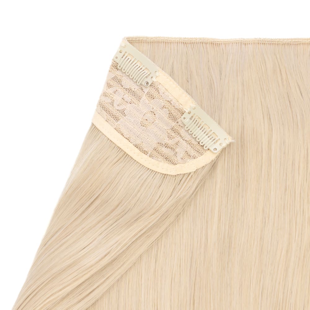 Stranded 16" One Piece Flicky Clip-in Hair Extension - Colour #101 New Love - Image 3