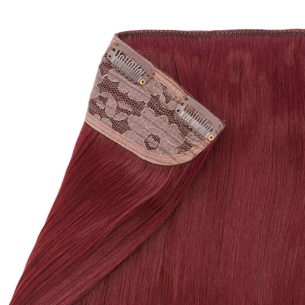 Stranded 16" One Piece Flicky Clip-in Hair Extension - Colour #118 Cherry Blossom - Image 3