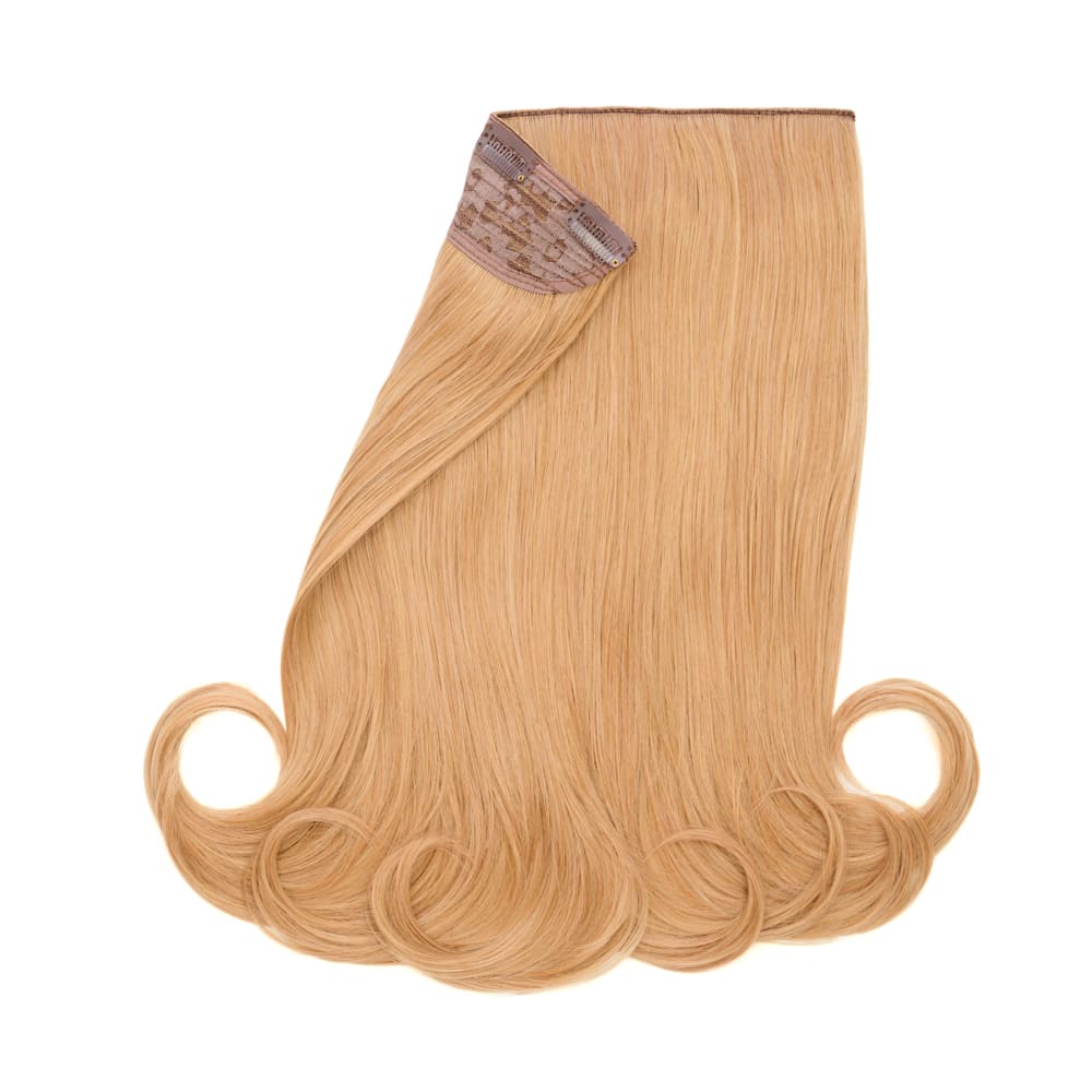 Stranded 16" One Piece Flicky Clip-in Hair Extension - Colour #27 Honeysuckle - Image 2