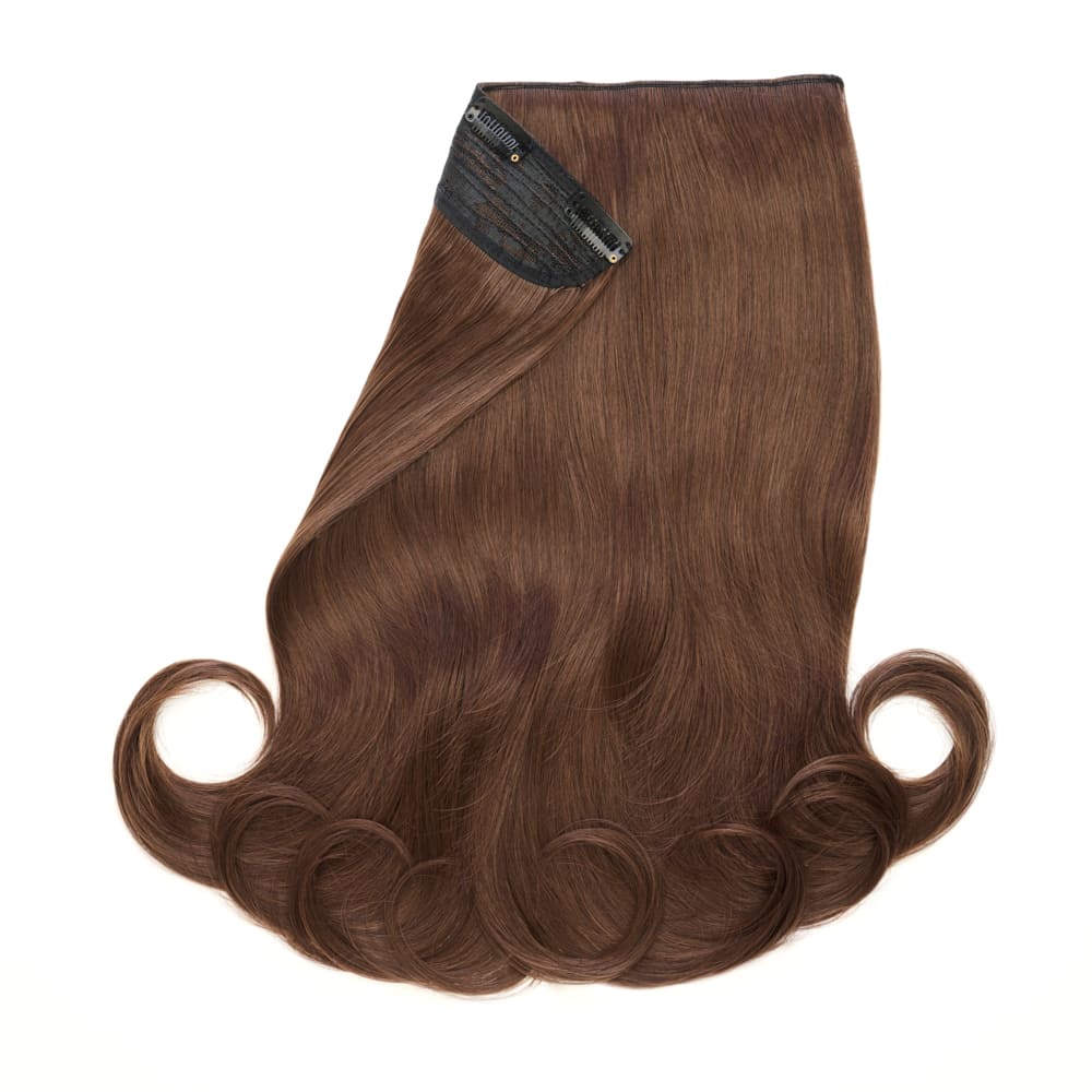 Stranded 16" One Piece Flicky Clip-in Hair Extension - Colour #6 Daylilies - Image 2