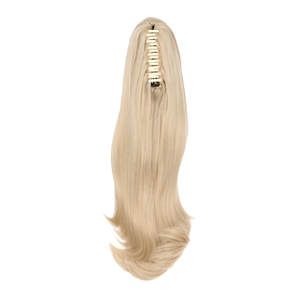 Stranded 20" Blowout Clip-in Ponytail - Colour #101 New Love - Image 2