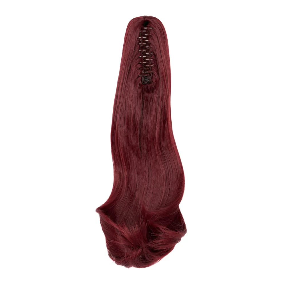 Stranded 20" Blowout Clip-in Ponytail - Colour #118 Cherry Blossom - Image 2