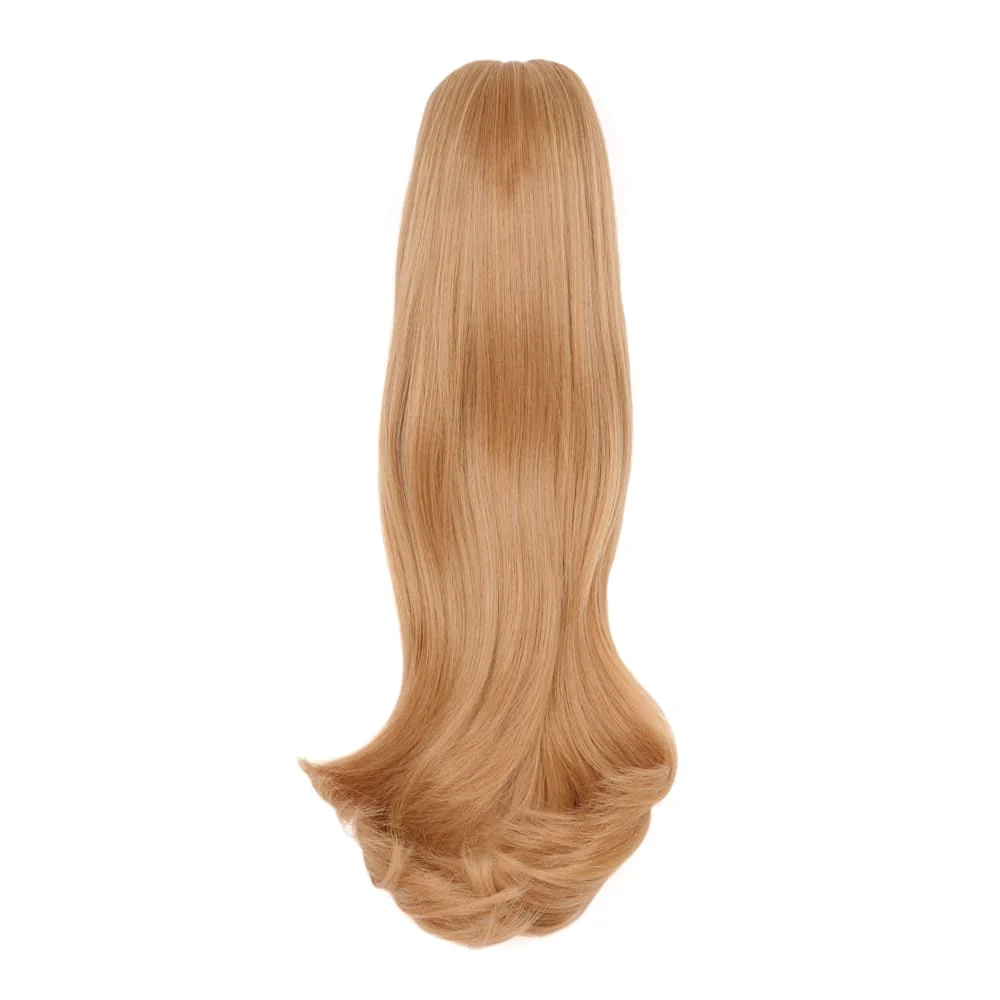 Stranded 20" Blowout Clip-in Ponytail - Colour #27 Honeysuckle