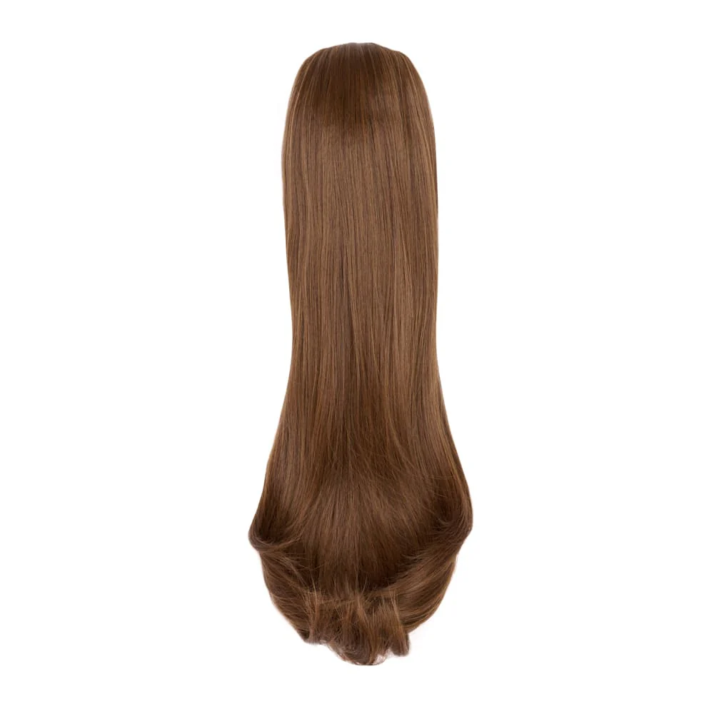 Stranded 20" Blowout Clip-in Ponytail - Colour #5 Caramel Cosmos