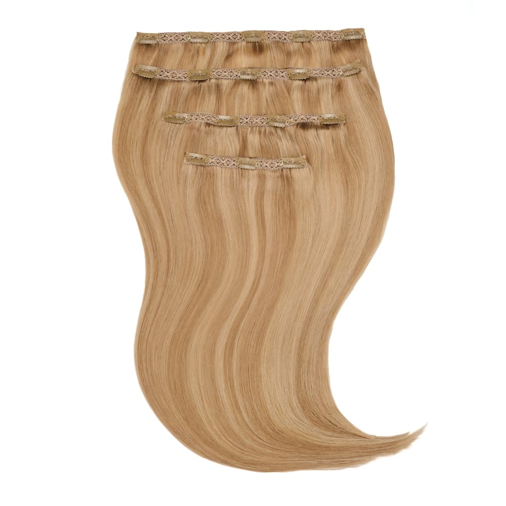 Stranded 20" Lace Clip-in Human Hair Extension (170g) - Colour #10/16 Vanilla Bomb
