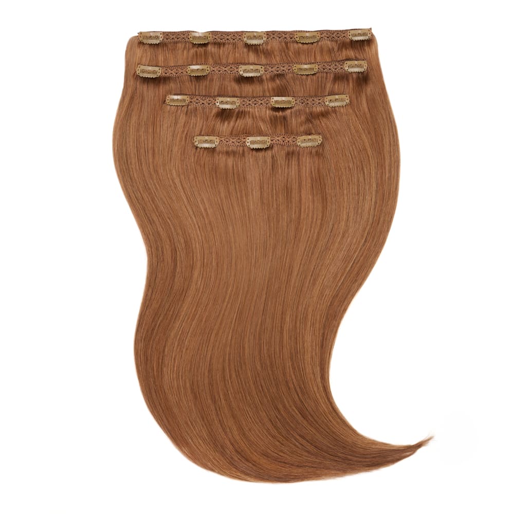 Stranded 20" Lace Clip-in Human Hair Extension (170g) - Colour #30 Primrose