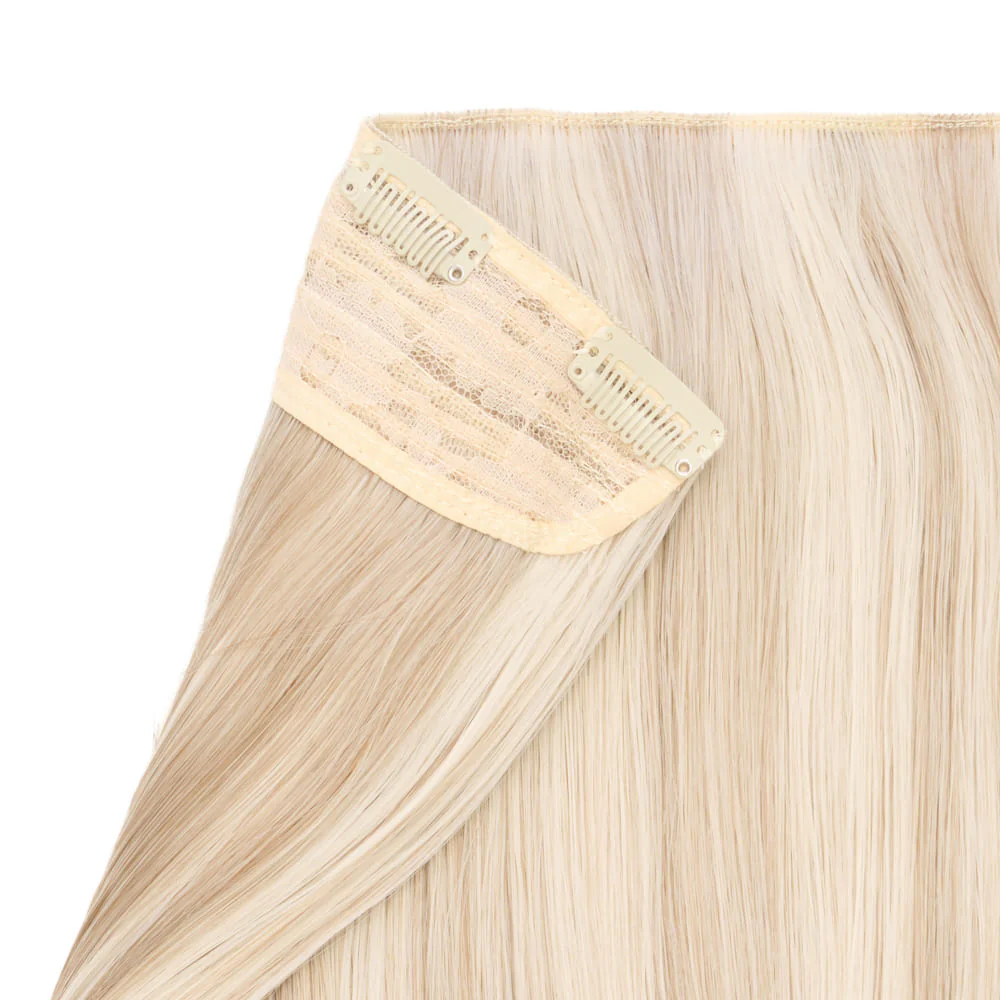 Stranded 20" One Piece Flicky Clip-in Hair Extension - Colour #112/600 Luna Sky - Image 3