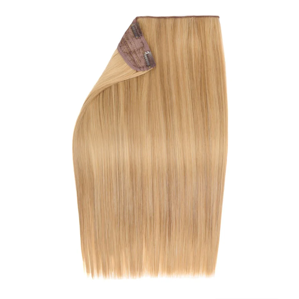 Stranded 20" One Piece Straight Clip-in Hair Extension - Colour #10/16 Vanilla Bomb - Image 2