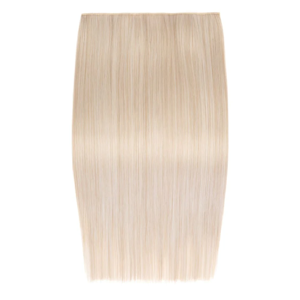 Stranded 20" One Piece Straight Clip-in Hair Extension - Colour #111 Pearl Moon