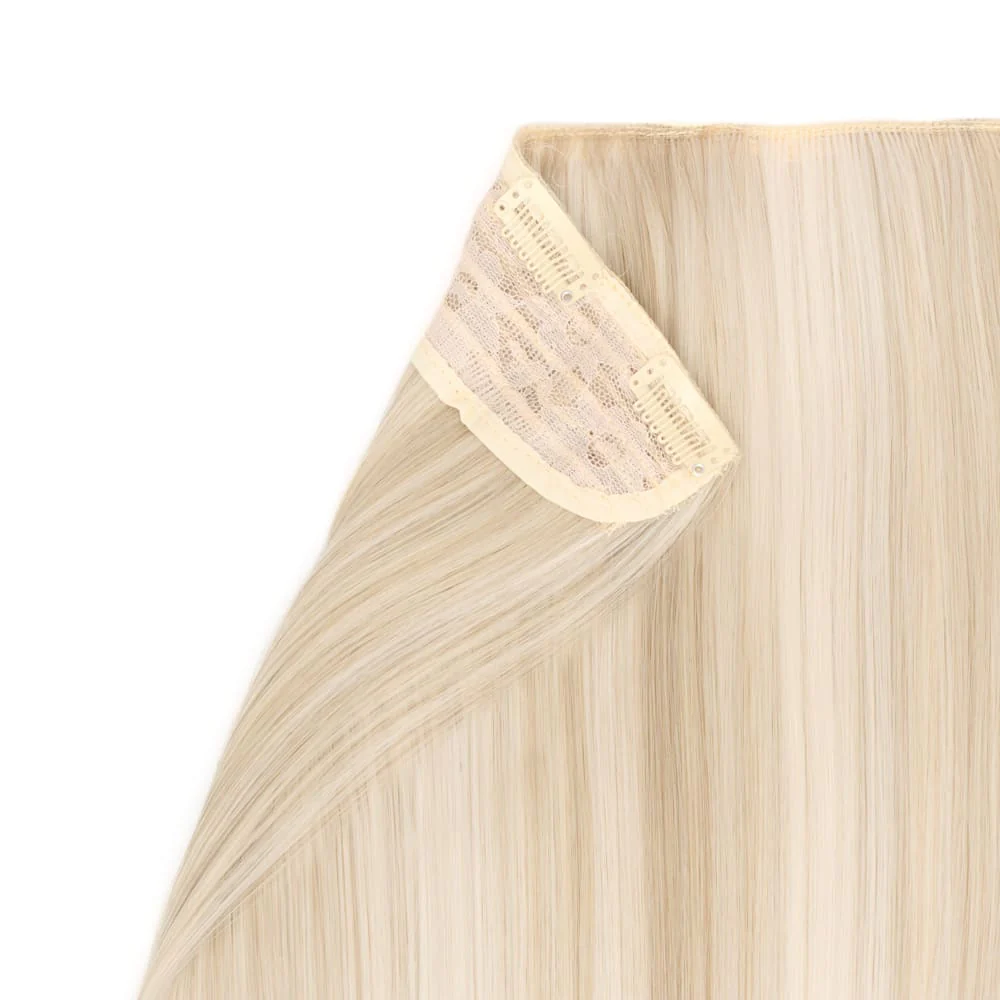 Stranded 20" One Piece Straight Clip-in Hair Extension - Colour #112/600 Luna Sky - Image 3