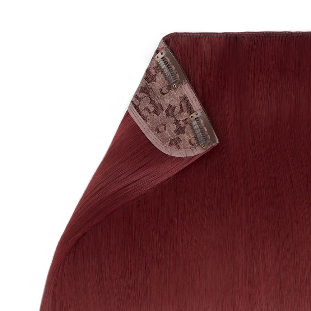 Stranded 20" One Piece Straight Clip-in Hair Extension - Colour #118 Cherry Blossom - Image 3