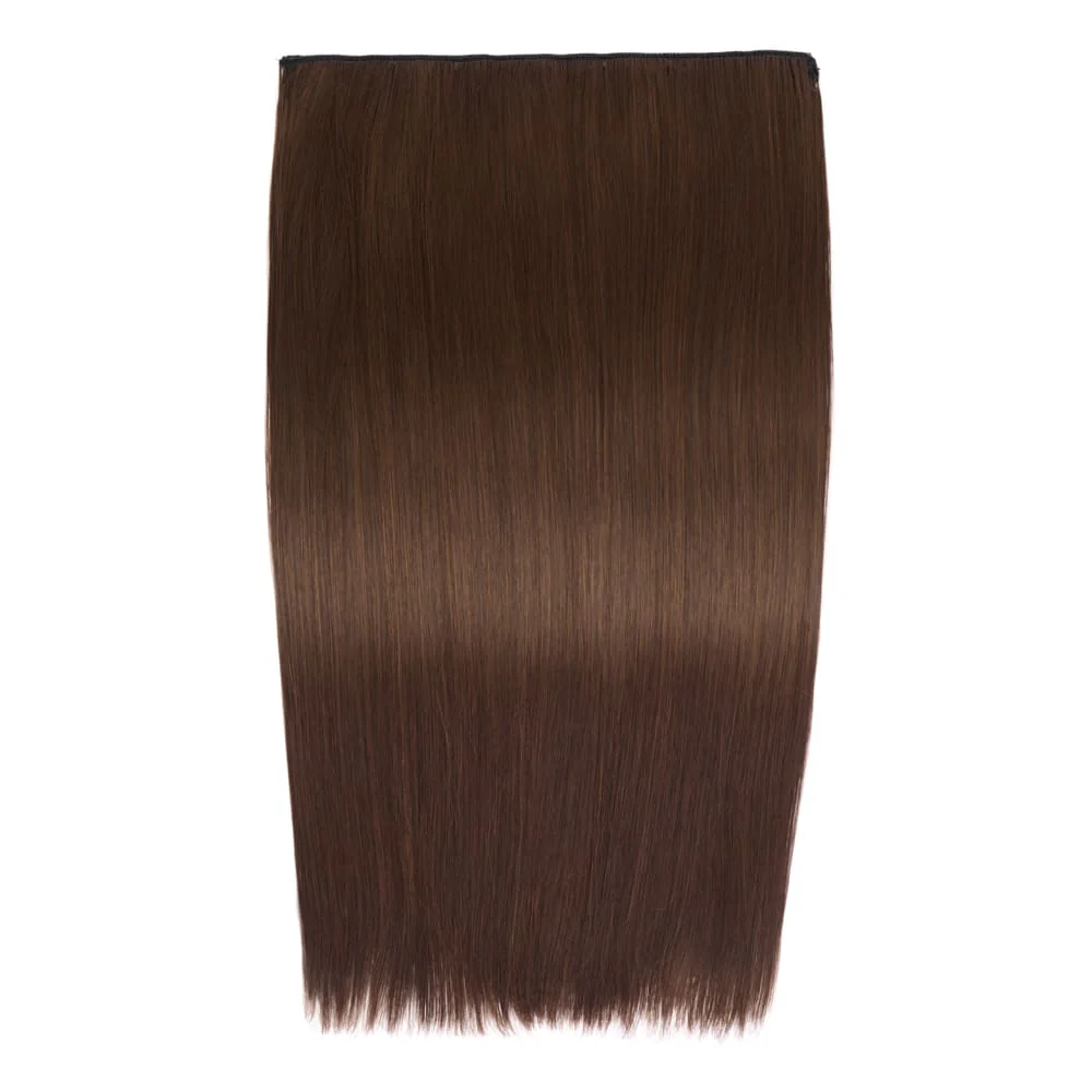 Stranded 20" One Piece Straight Clip-in Hair Extension - Colour #6 Daylilies