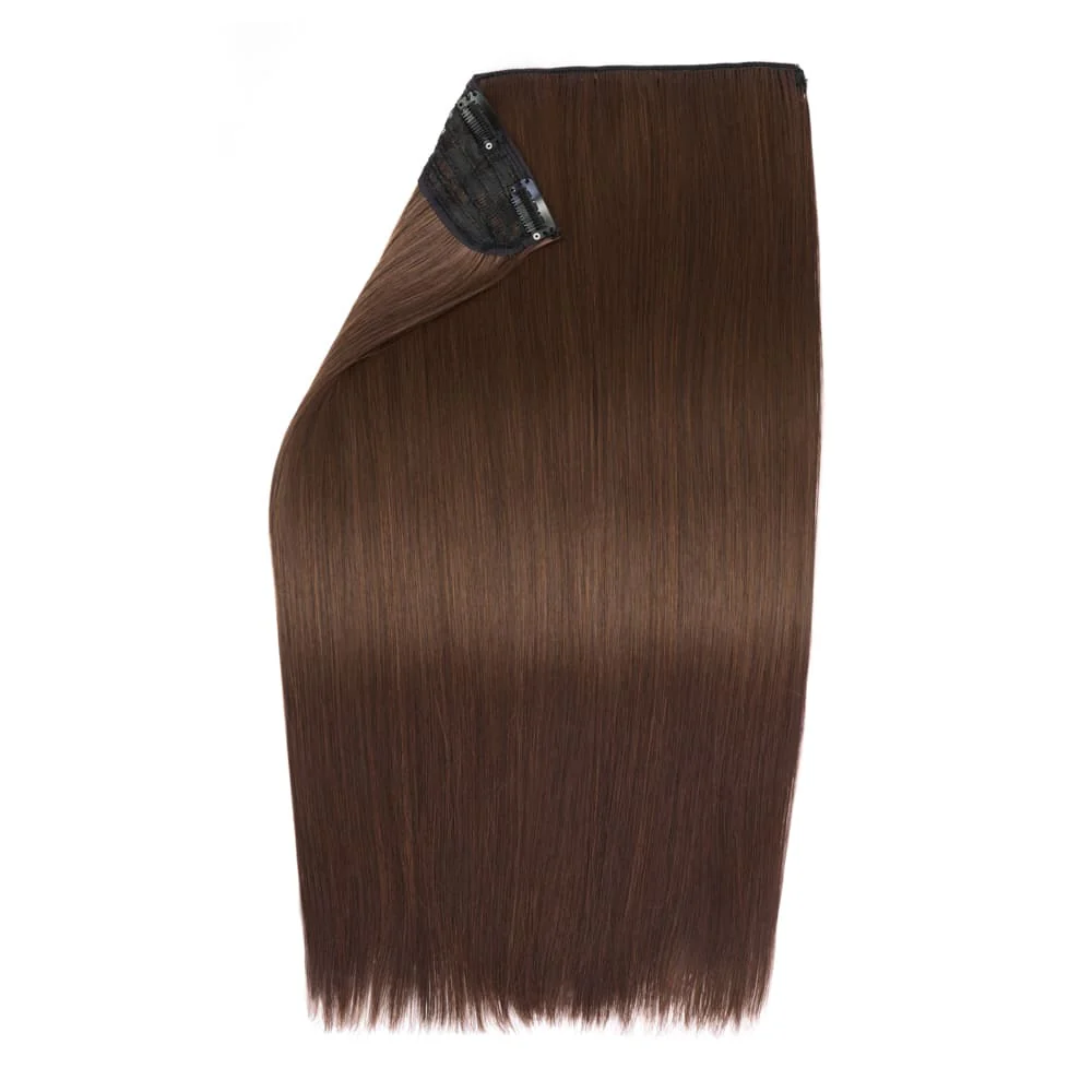 Stranded 20" One Piece Straight Clip-in Hair Extension - Colour #6 Daylilies - Image 2