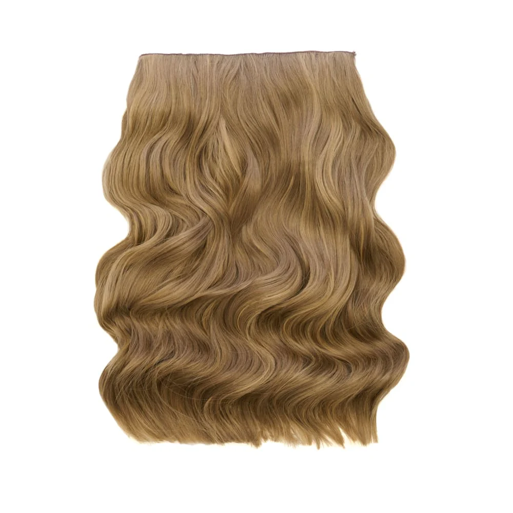 Stranded 20" One Piece Wand Wave Clip-in Hair Extension - Colour #10/12 Pansy