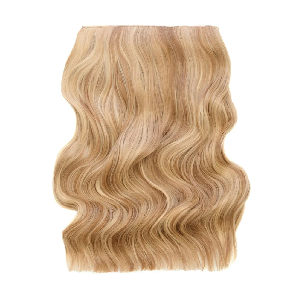 Stranded 20" One Piece Wand Wave Clip-in Hair Extension - Colour #10/16/22 Ballerina Musk