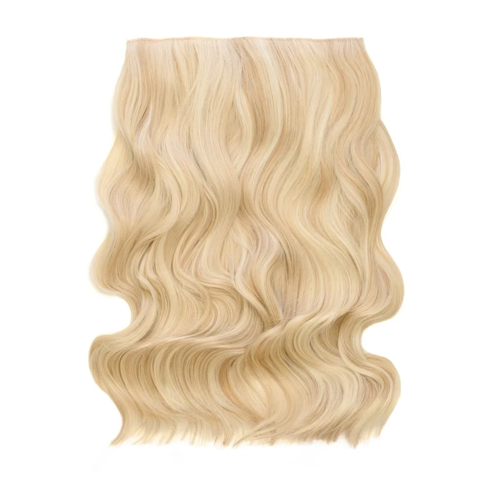 Stranded 20" One Piece Wand Wave Clip-in Hair Extension - Colour #16/613 Sweetheart