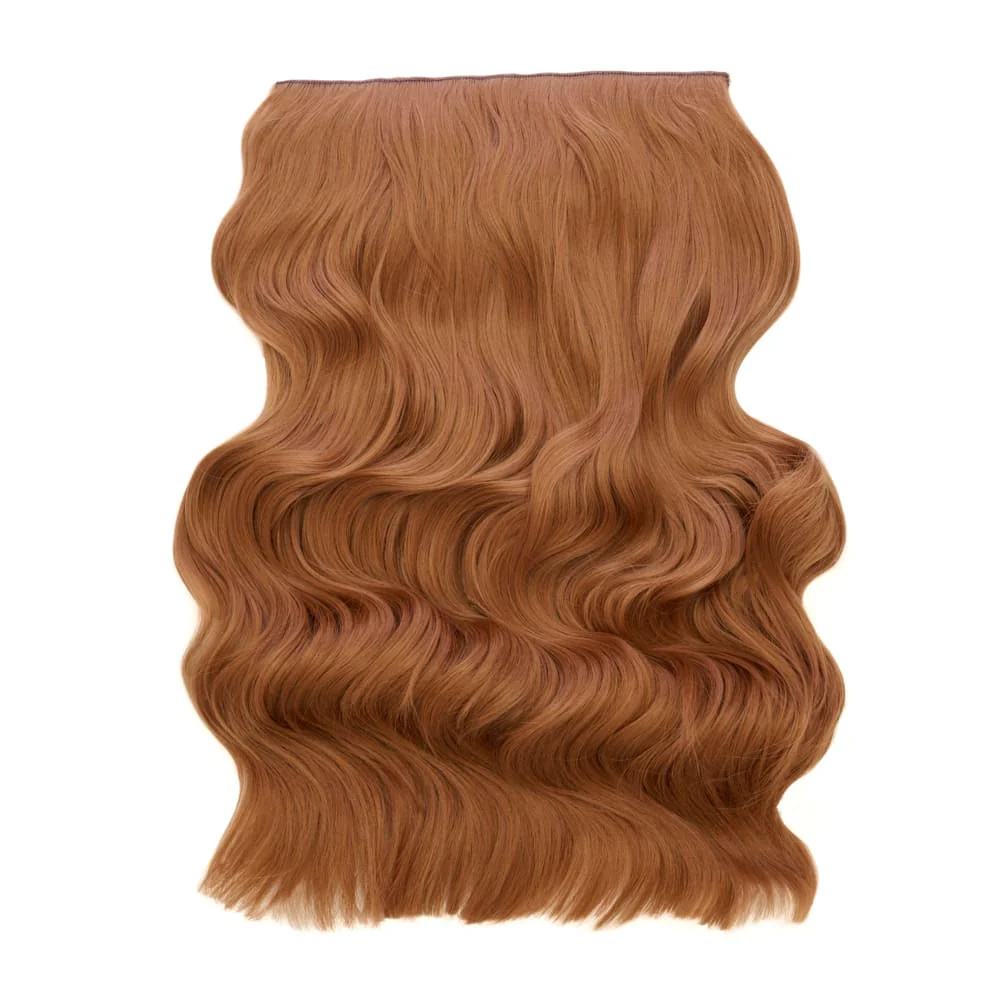Stranded 20" One Piece Wand Wave Clip-in Hair Extension - Colour #30 Primrose