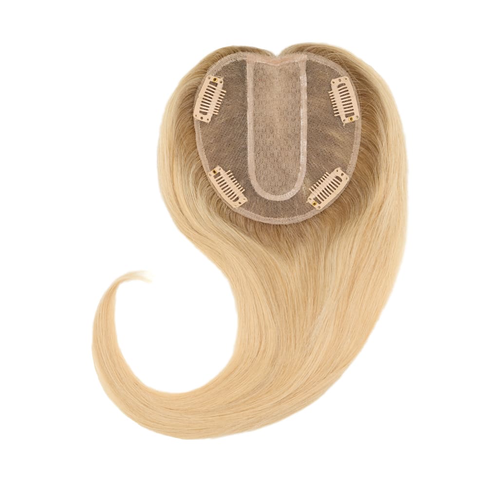 Stranded Dermablend Human Hair Topper - Colour #16/613 Sweetheart - Image 2