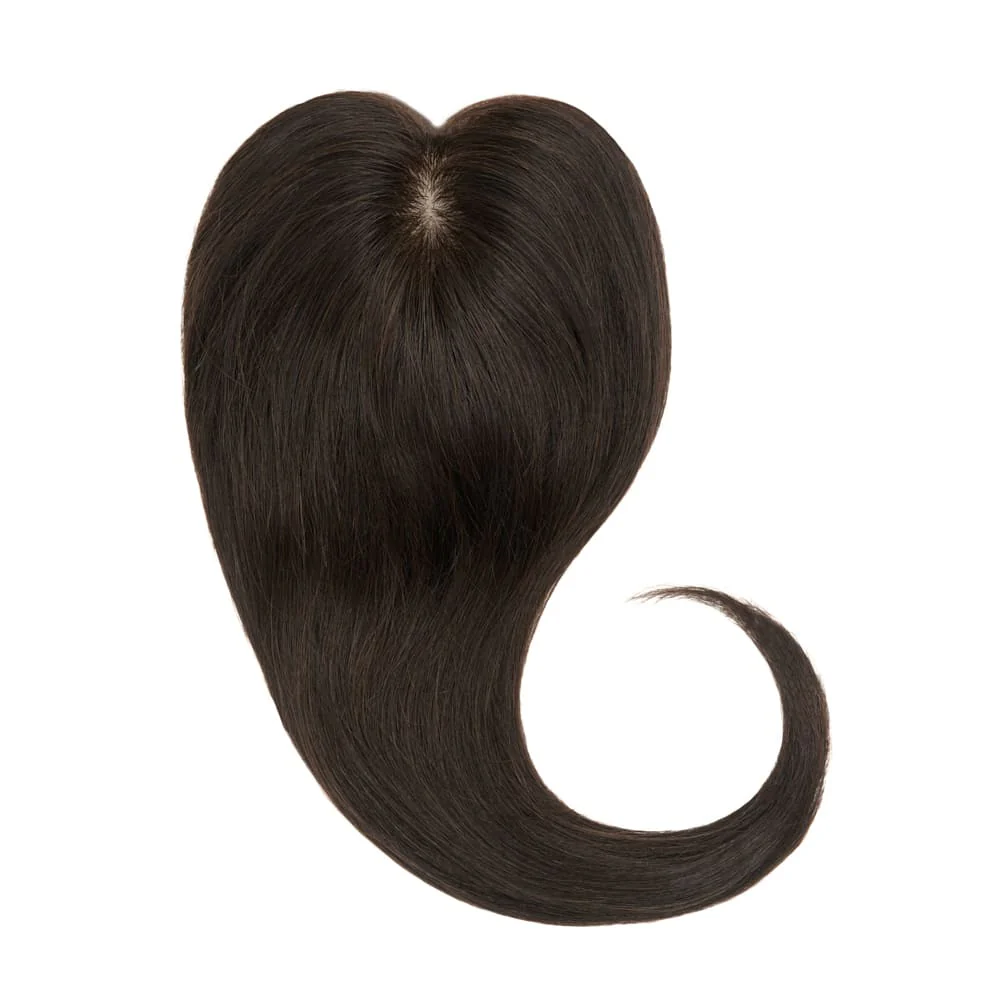 Stranded Dermablend Human Hair Topper - Colour #1B Queen of the Night