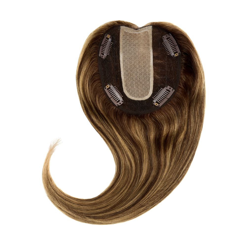 Stranded Dermablend Human Hair Topper - Colour #4/27 Coral Bells - Image 2