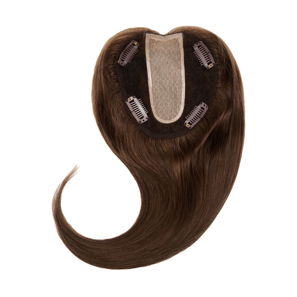 Stranded Dermablend Human Hair Topper - Colour #4 Chocolate Dahlia - Image 2