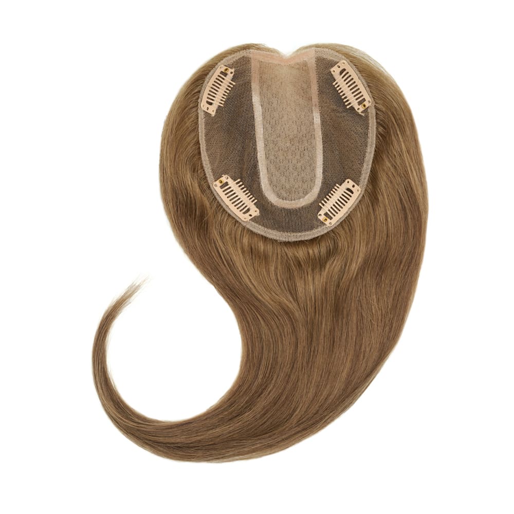 Stranded Dermablend Human Hair Topper - Colour #8 Hazel Princess - Image 2