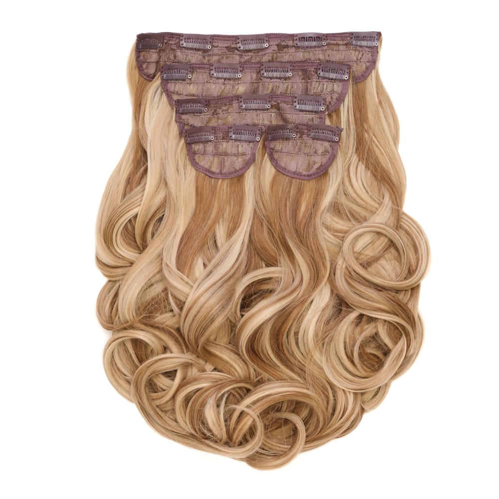 Stranded Instant Bouncy Blow Dry Extensions - Colour #10/16/22 Ballerina Musk