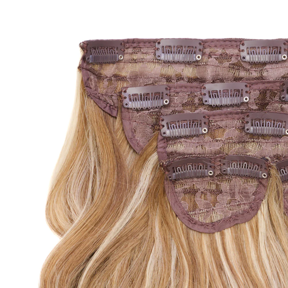 Stranded Instant Bouncy Blow Dry Extensions - Colour #10/613 Camelia - Image 2