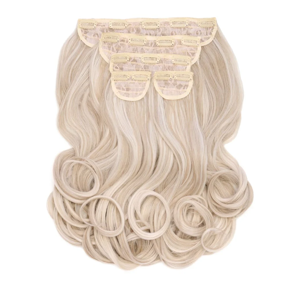 Stranded Instant Bouncy Blow Dry Extensions - Colour #112/600 Luna Sky