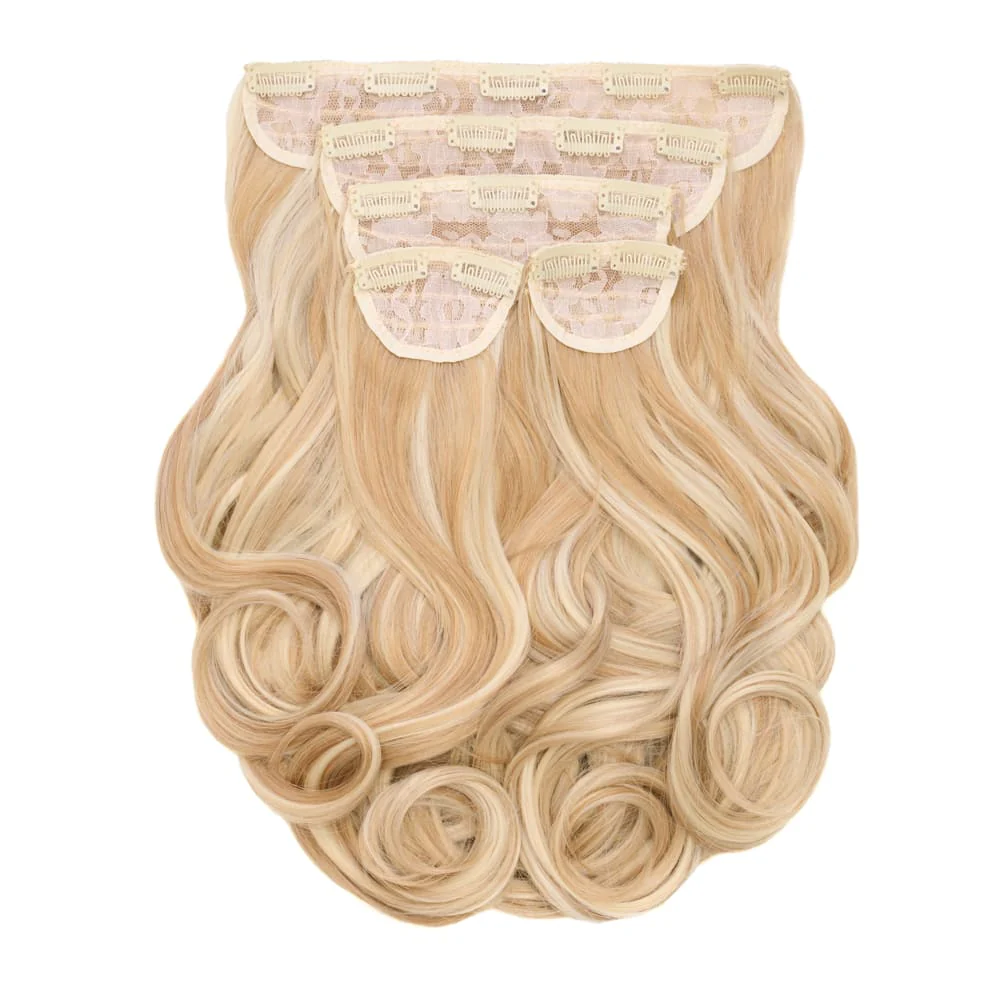 Stranded Instant Bouncy Blow Dry Extensions - Colour #16/613 Sweetheart
