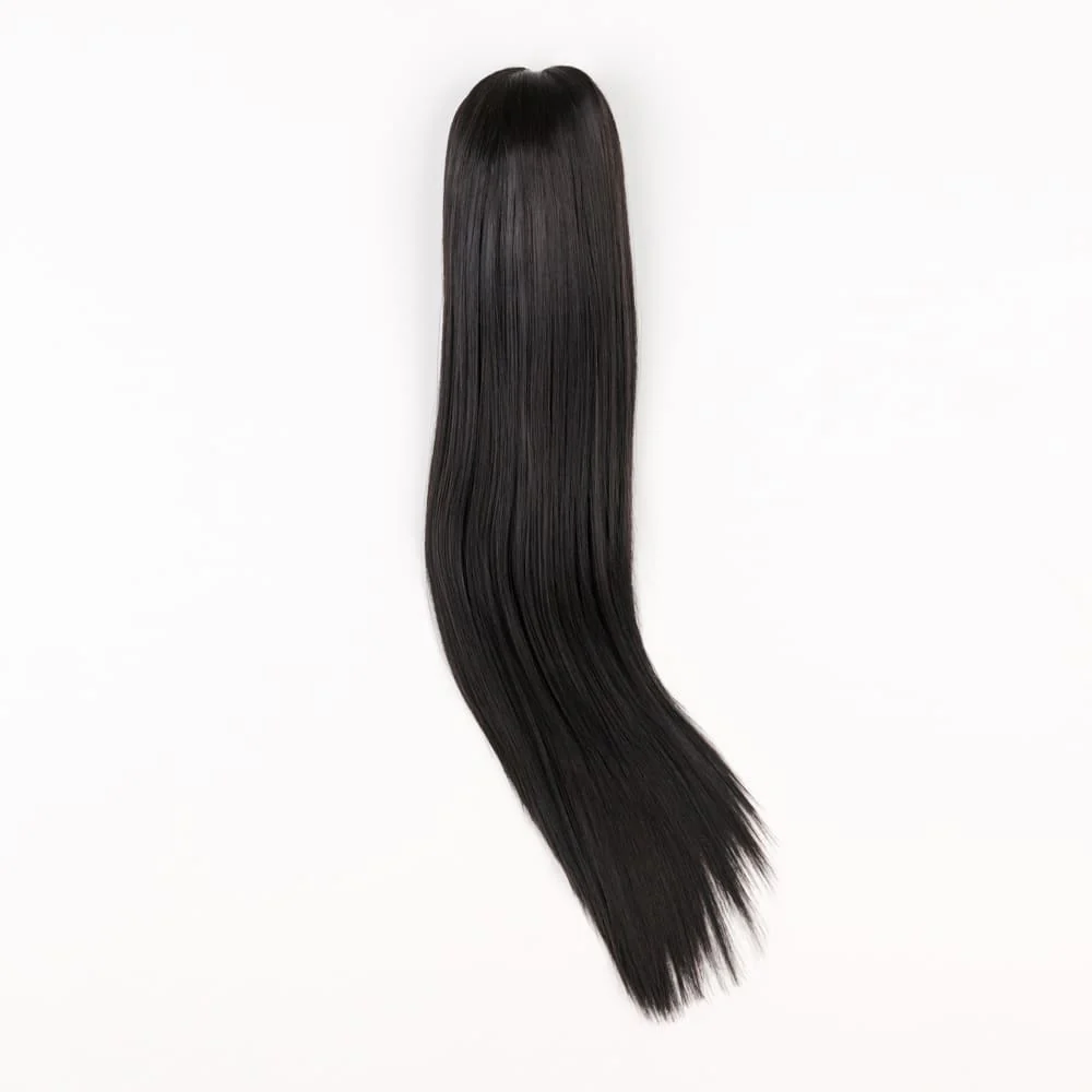 Stranded Long Pony Duo - Straight & Blowout - Colour #1B Queen Of The Night - Image 2