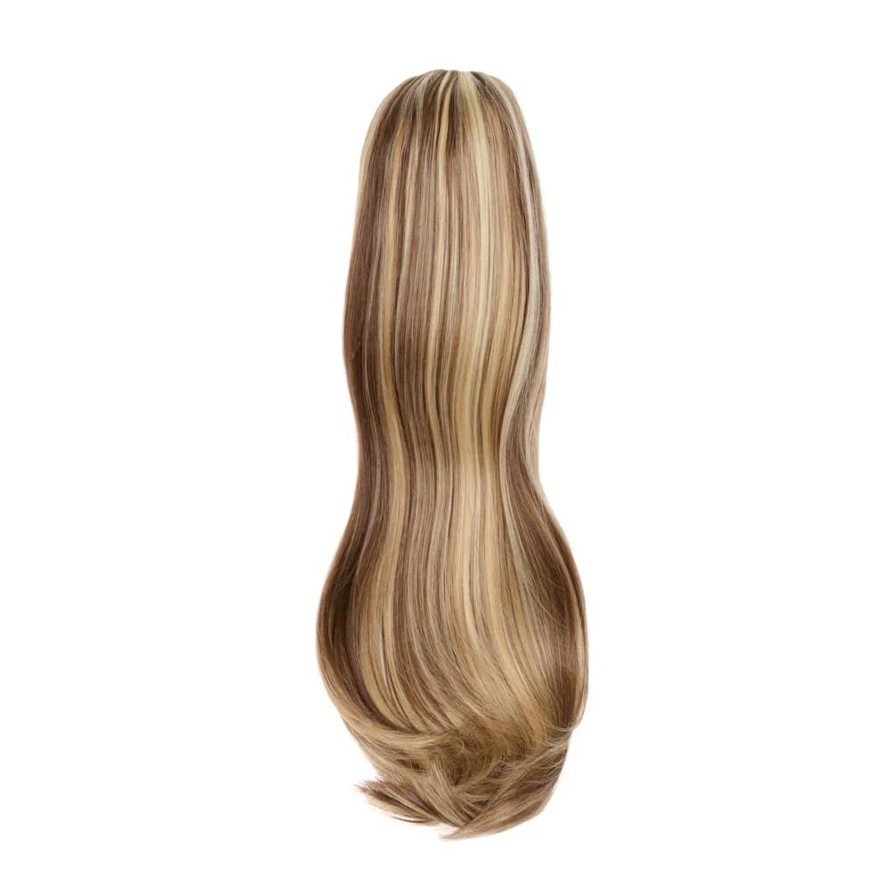 Stranded Long Pony Duo - Straight & Blowout - Colour #6/16/613 Safari Sunset - Image 3