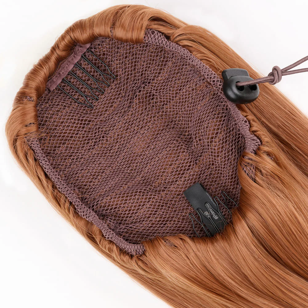 Stranded Long Wand Wave Clip-in Ponytail - Colour #30 Primrose - Image 3