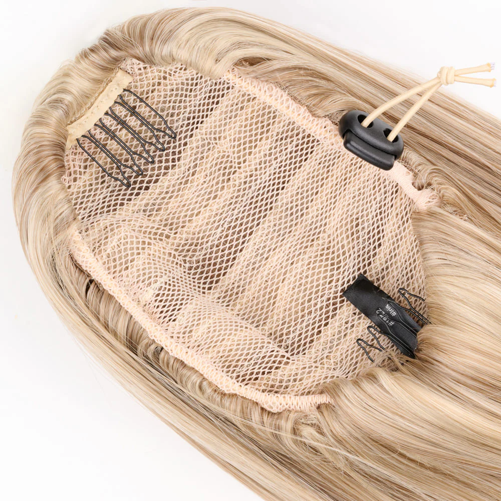 Stranded Medium Flicky Clip-on Ponytail - Colour #18/22 Iris - Image 3