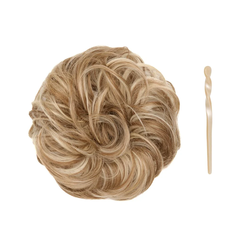 Stranded Mini Messy Bun - #10/613 Camelia