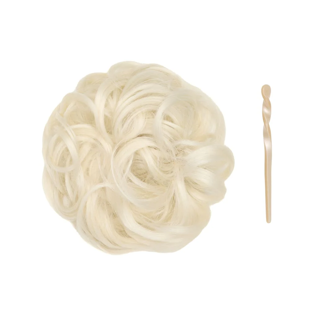 Stranded Mini Messy Bun - #60 Lily Of The Valley