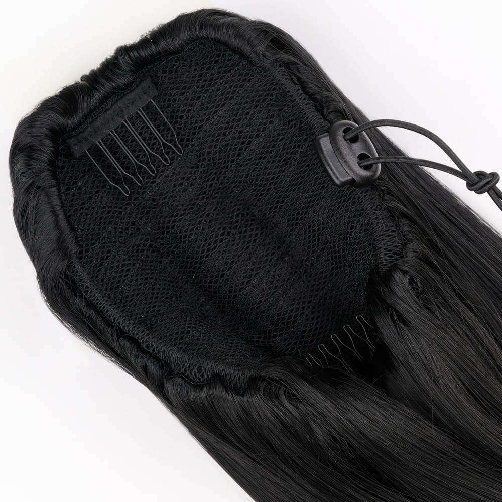 Stranded Short Swoop Ponytail - Colour #1 Black Magic - Image 3