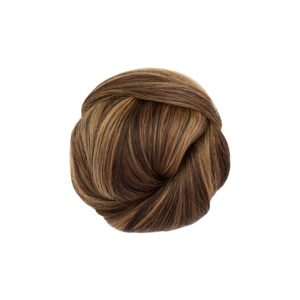 Stranded Clip-in Mum Bun - Colour #4/27 Coral Bells
