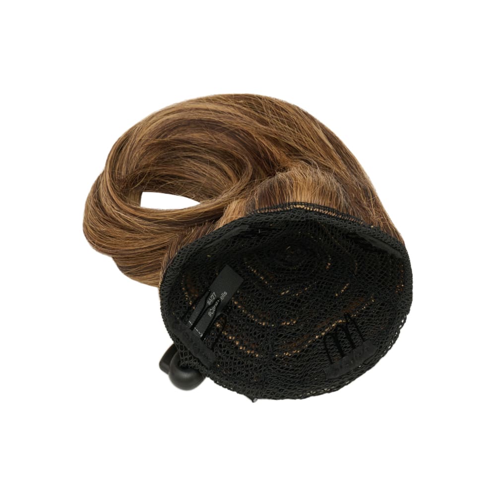 Stranded Clip-in Mum Bun - Colour #4/27 Coral Bells - Image 2