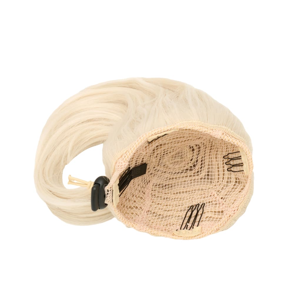 Stranded Clip-in Mum Bun - Colour #600 White Lily - Image 2